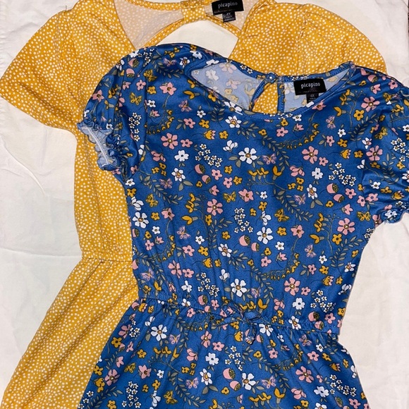 Set of Girl’s Rompers (2) - Picture 1 of 7